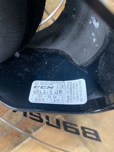 Junior CCM GFL 1.5 Goalie Mask (Used)