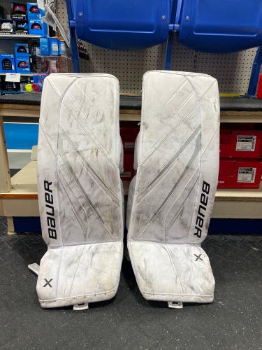 Used Bauer Vapor X5 Pro Int L Goalie Pads
