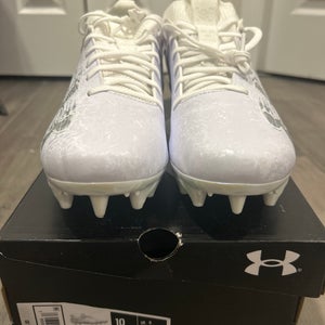 New Size M 10.0 Under Armour Blur Smoke Suede 2.0