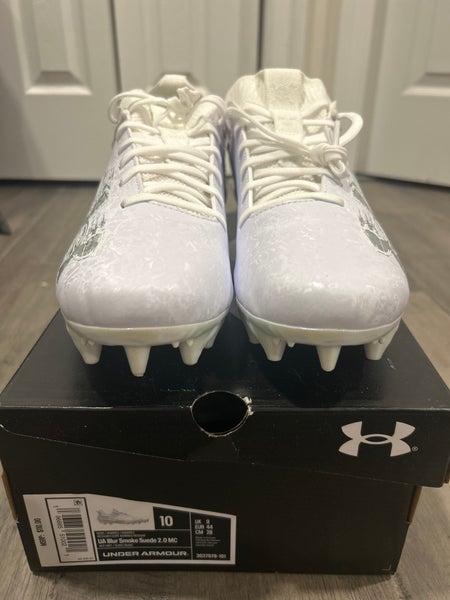 New Size M 10.0 Under Armour Blur Smoke Suede 2.0