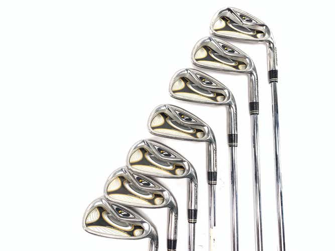 TaylorMade R7 Iron Set 4-PW T-Step 90 Regular Steel Mens RH