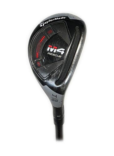 TaylorMade M4 22* 4 Hybrid Graphite Atmos 6 Red Regular Flex