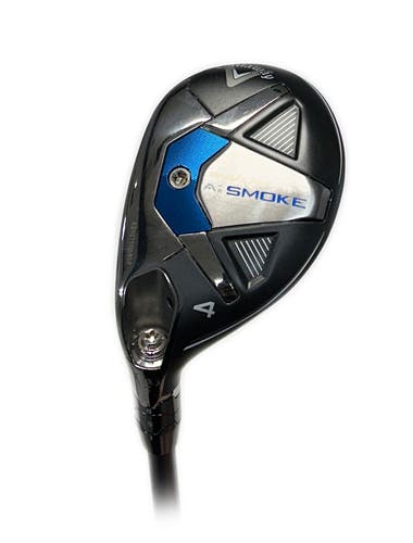 LH Callaway Paradym Ai Smoke 21* 4 Hybrid/Rescue Graphite Cypher Seventy 6.0