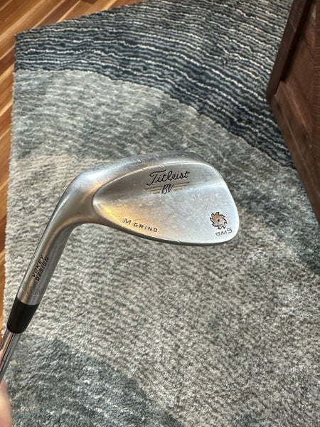 Titleist SM5 58* Sand Wedge BV Vokey Design M Grind Steel Shaft Left Hand 36"
