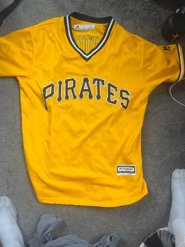Yellow Men's XXL Majestic Andrew McCUTCHEN Jersey
