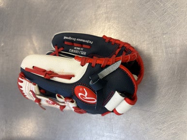 Used Rawlings PLAYERS SERIES BB/SB Glove RH Throw White 11" 11339-S000192850