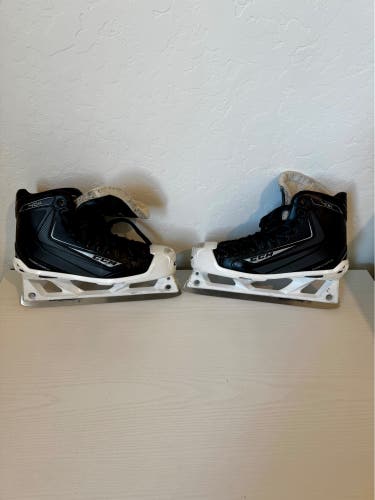 CCM RibCor 40K Hockey Goalie Skates Regular Width Size 6.5 (Used)