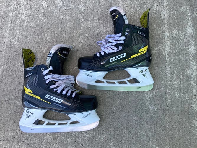 Bauer Supreme Comp Hockey Skates Extra Wide Width | Senior Size: 7.5