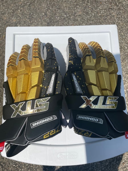 PLL Combine STX Surgeon RZR2 Lacrosse Gloves Large (Used)