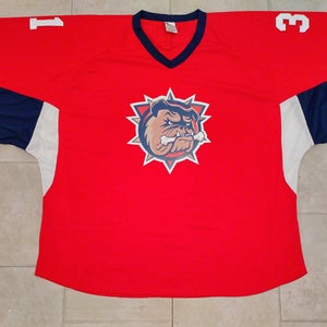 Athletic Knit H6600G  Hockey Goalie Jersey - 4XL- Red/White/Navy - NEW