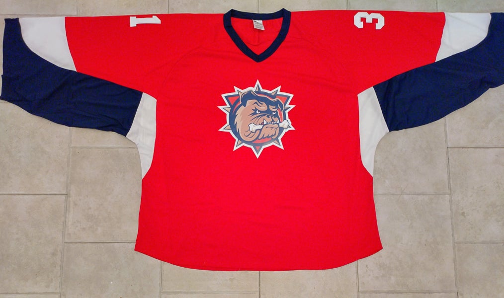 Athletic Knit H6600G  Hockey Goalie Jersey - 4XL- Red/White/Navy - NEW