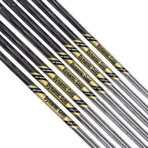 True Temper Dynamic Gold Tour Issue X100 5-PW+AW+SW Iron Shaft Set X-Stiff Flex