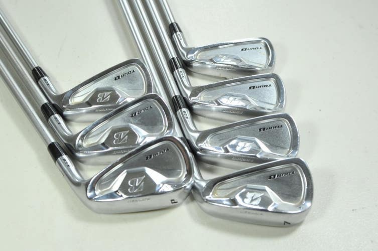 Bridgestone Tour B X-CB 4-PW Iron Set Stiff RH KBS Tour C-Taper Steel # 184839