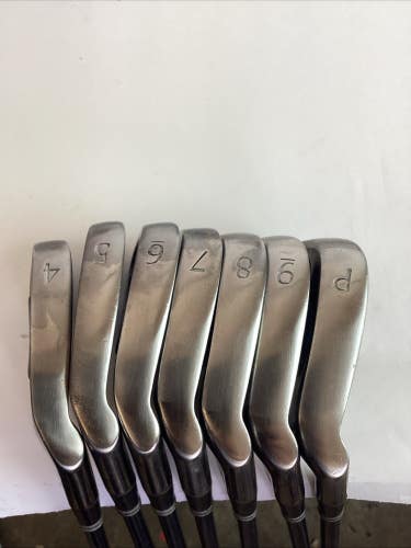 Optima Golf TICN Iron Set 4-PW With Regular Graphite Shafts