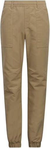 Adidas Boys Junior Youth Pull On Golf Pants Hemp Khaki Kids Medium M NEW!