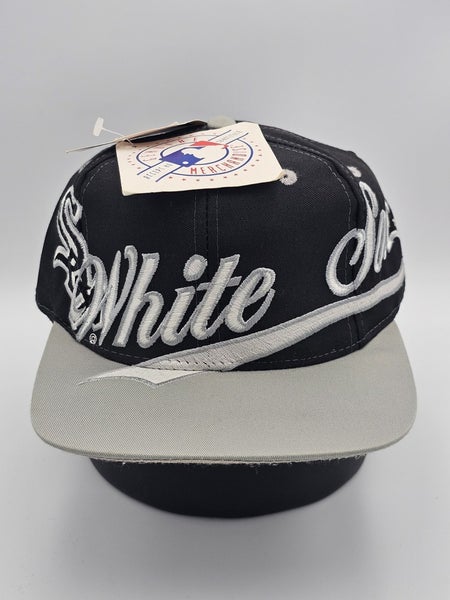 NEW Vintage Chicago White Sox MLB Sports Logo 7 Twill Big Logo Vtg Hat Snapback