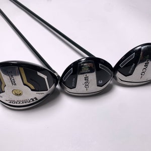 Warrior Custom Golf Wood Set DR 3 5 | 10.5* 15* 21* Regular Graphite Mens RH