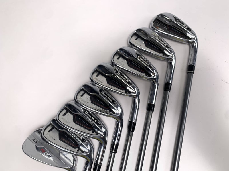 TaylorMade RSi 1 Iron Set 4-PW+AW Mitsubishi Rayon Kuro Kage Regular Graphite RH
