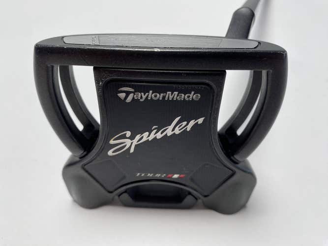 TaylorMade Spider Tour Black Putter 35" SuperStroke Pistol GTR 1.0 Mens RH