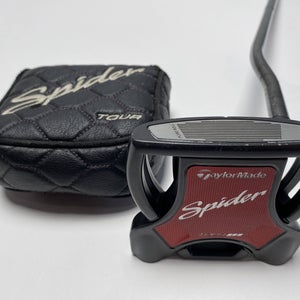 TaylorMade Spider Tour Black DB Putter 35" SuperStroke Pistol GTR 1.0 RH HC