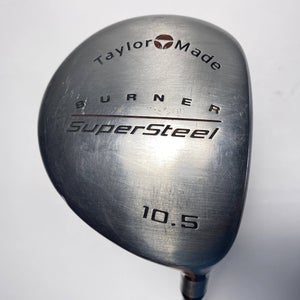 TaylorMade Supersteel Fairway Wood 10.5* Bubble 80g Regular Graphite Mens RH