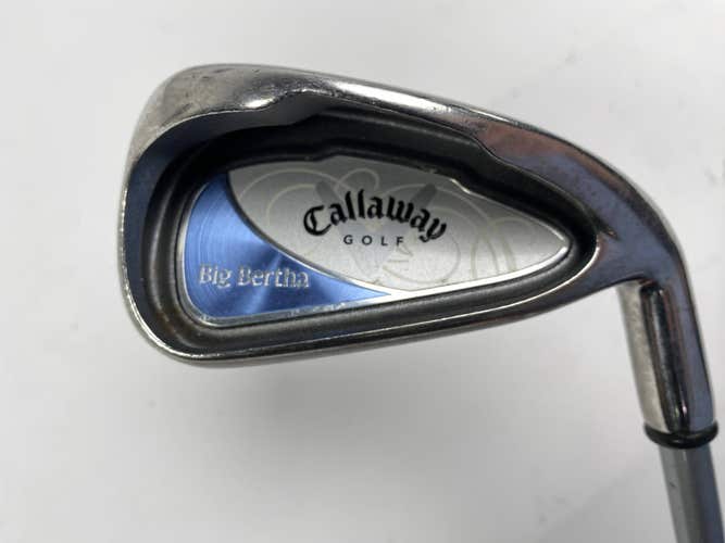 Callaway Ladies Big Bertha 2008 Single 6 Iron Ladies Graphite Womens RH