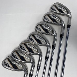 Callaway Mavrik Iron Set 5-PW+GW True Temper XP 95 S300 Stiff Steel Mens RH