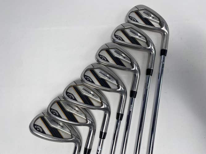 Callaway Mavrik Iron Set 5-PW+GW True Temper XP 95 S300 Stiff Steel Mens RH