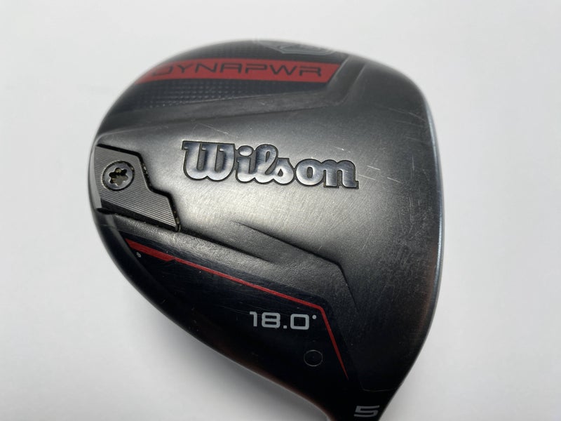 Wilson Dynapwr 5 Fairway Wood 18* HZRDUS RDX Smoke Red 5.0 50g Senior RH