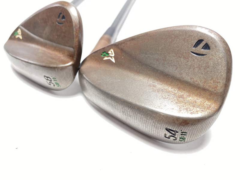 TaylorMade Milled Grind 4 Raw Wedge Set 54* 11 | 58* 11 KBS