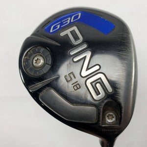 Ping G30 5 Fairway Wood 18* TFC 419 Soft Regular Senior Graphite Mens RH