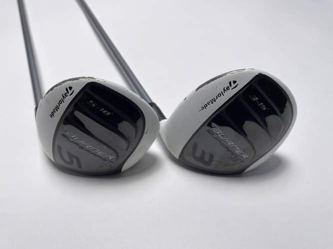 TaylorMade Burner Superfast 2.0 3 & 5 FW Set 15* 18* Ozik XCON-4.8 Ladies RH