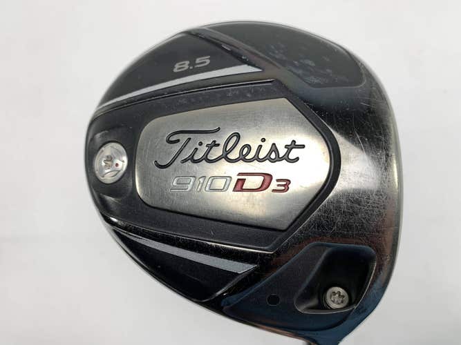 Titleist 910 D3 Driver 8.5* Diamana 'ahina 72 72g Extra Stiff RH Midsize Grip