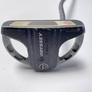 Odyssey White Steel 2-Ball SRT Putter 34" SuperStroke Slim 3.0 Mens RH