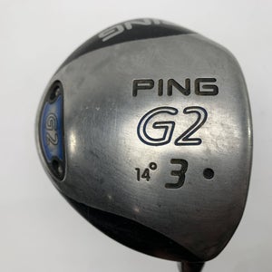 Ping G2 3 Fairway Wood 14* TFC100 Soft Regular Senior RH Midsize Grip
