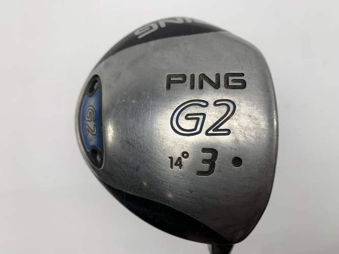 Ping G2 3 Fairway Wood 14* TFC100 Soft Regular Senior RH Midsize Grip
