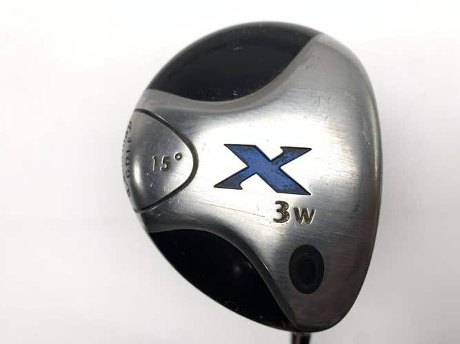 Callaway X 3 Fairway Wood 15* Fujikura 60g Regular RH Oversize Grip