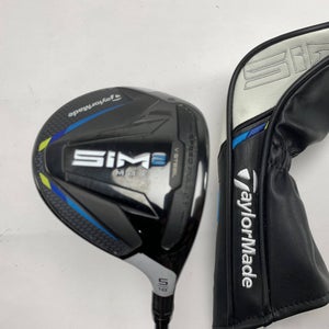 TaylorMade SIM2 MAX 5 Fairway Wood 18* Fujikura Ventus Blue 6-S Stiff RH HC