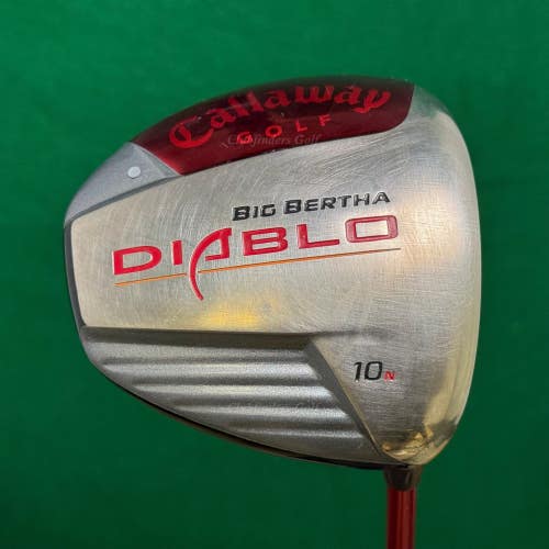 Callaway Big Bertha Diablo 10 Driver Aldila DVS 65-R Graphite Regular