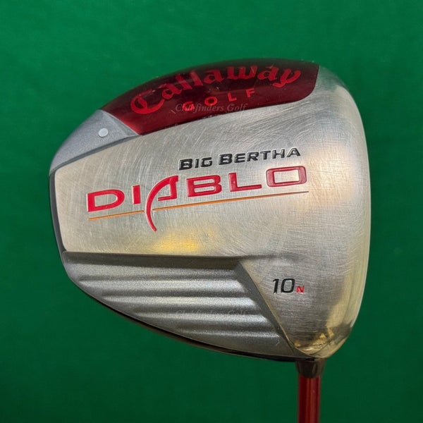 Callaway Big Bertha Diablo 10 Driver Aldila DVS 65-R Graphite Regular