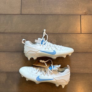 Villanova Lacrosse Nike Huarache 9 Elite Low LAX Cleats Size 10.5 (New)