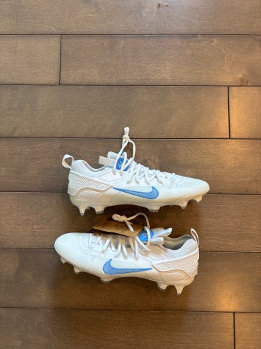 Villanova Lacrosse Nike Huarache 9 Elite Low LAX Cleats Size 10.5 (New)