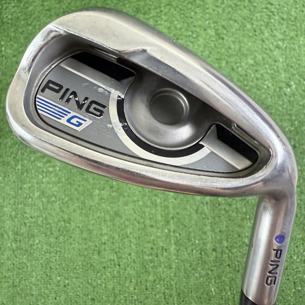 Ping G Series 2016 Purple Dot Pitching Wedge PW AWT 2.0 Regular Flex 35.5