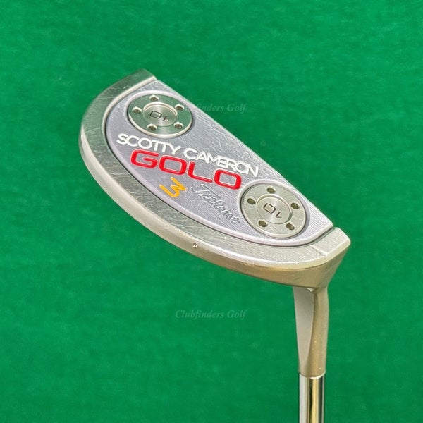 Scotty Cameron 2015 GoLo 3 35" Heel-Shafted Milled Putter Titleist w/ HC