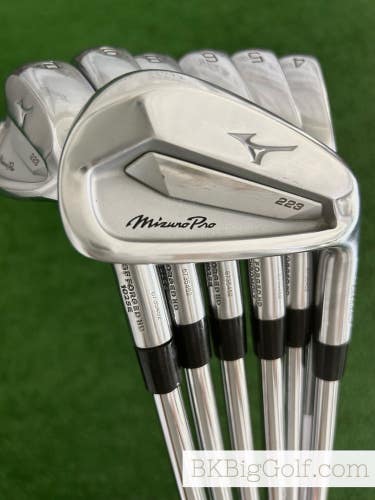 Mizuno Pro 223 Forged Iron Set 4-P / Oban CT-125 Stiff