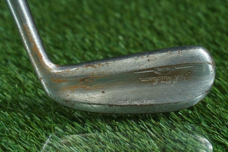 VINTAGE JOCK HUTCHISON CHAMPIONSHIP DELUXE BLADE PUTTER 35" HEEL SHAFTED RH