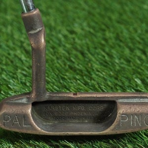 VINTAGE PING PAL BLADE PUTTER KARSTEN 33" STEEL SHAFT GOLF PRIDE RH ~ L@@K!!