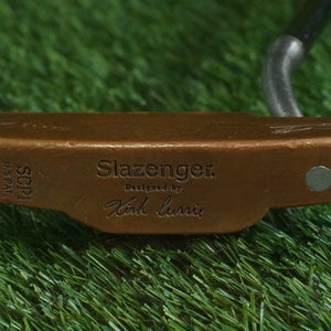 VINTAGE SLAZENGER KIRK CURRIE BLADE PUTTER (RARE SCP1) 35" SHAFT LAMKIN GRIP RH