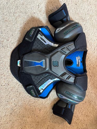Senior Medium Sher-Wood Code Encrypt 1 Shoulder Pads  (Used)