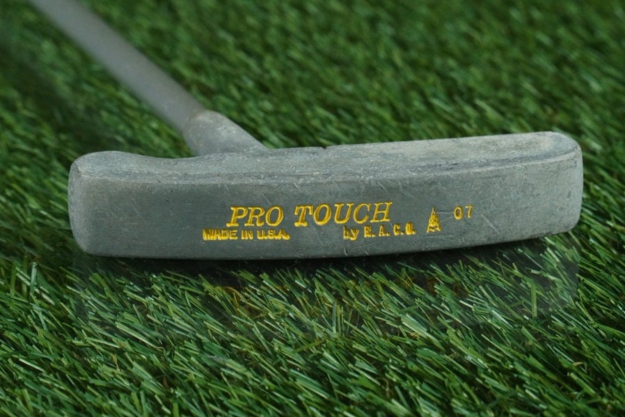 VINTAGE RACO PRO TOUCH BLADE PUTTER 07 35" STEEL SATINED SHAFT RH / LH ~ L@@K!!